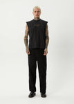Afends Mix Up Recycled Sleeveless T-Shirt - Stone Black