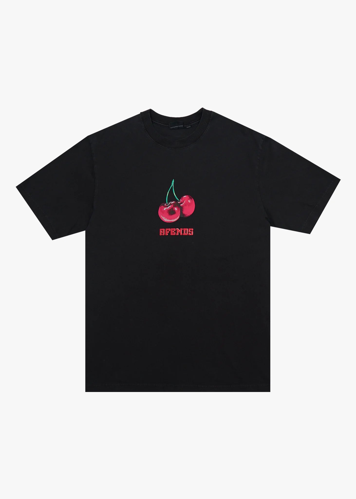 Afends Abiza Recycled Retro Fit Tee Stone Black