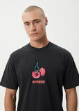 Afends Abiza Recycled Retro Fit Tee Stone Black