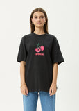 Afends Abiza Recycled Retro Fit Tee Stone Black