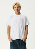 Afends Dolfends Recycled Boxy Fit Tee - White