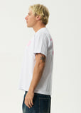 Afends Dolfends Recycled Boxy Fit Tee - White