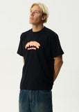 Afends Flame On Recycled Boxy Fit Tee - Black