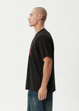 Afends Ballz Recycled Heavyweight Boxy Fit Tee - Black