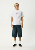 Afends Simple Times Recycled Boxy Fit Tee - White