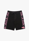 Afends Boned Hemp Surf Related V2 Boardshorts 20" - Black