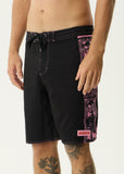 Afends Boned Hemp Surf Related V2 Boardshorts 20" - Black