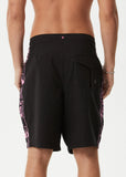 Afends Boned Hemp Surf Related V2 Boardshorts 20" - Black