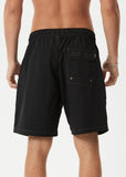 Afends Flame On Recycled Baywatch Short 18 Inch - Black