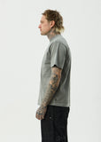 Afends Angel Boy Recycled Retro Fit Tee Washed Sycamore