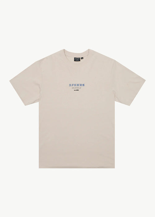 Afends Anniversary Recycled Retro Tee - Moonbeam
