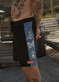 Afends Spiritual Recycled Surf Related V2 Boardshort 20 Inch - Black