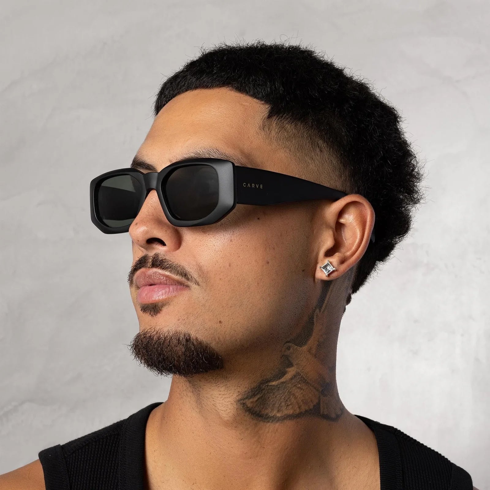 Liive Mayhem Matt Black Frame with Green Lens