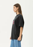 Afends Abiza Recycled Retro Fit Tee Stone Black