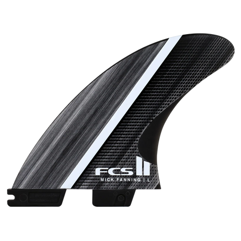 FCS II MF Glass Fibre Fusion Smoke/White Medium Tri Retail Fins
