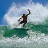 FCS II MF Glass Fibre Fusion Smoke/White Large Tri Retail Fins