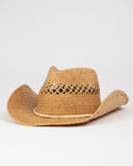 Howdy Cowboy Natural Straw Hat