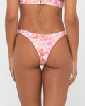 Rio Hibiscus Printed Brazilian Bikini Bottom