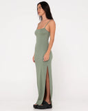 Vicky Fitted Slip Maxi Dress