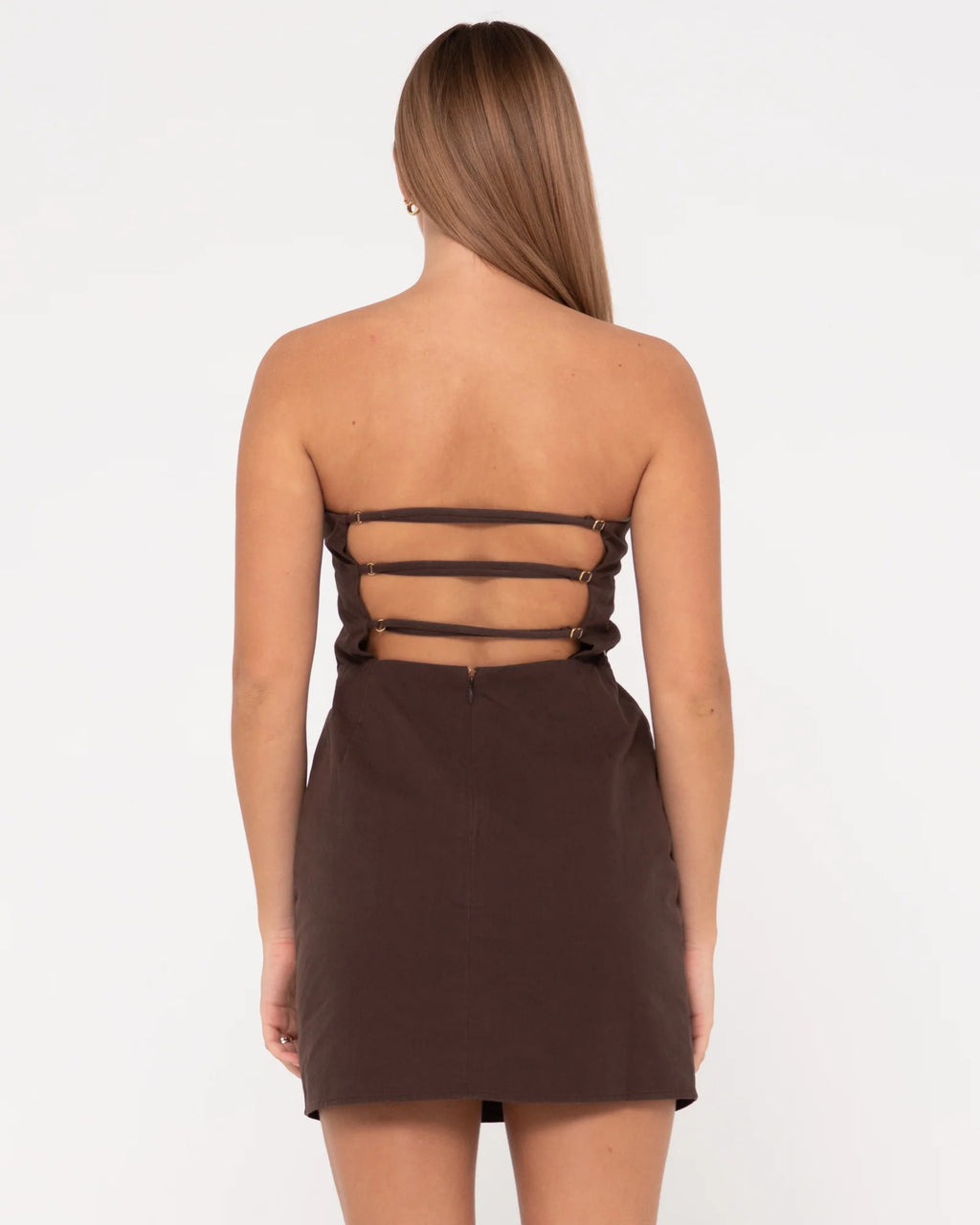 Rusty Leluna Strapless Mini Dress