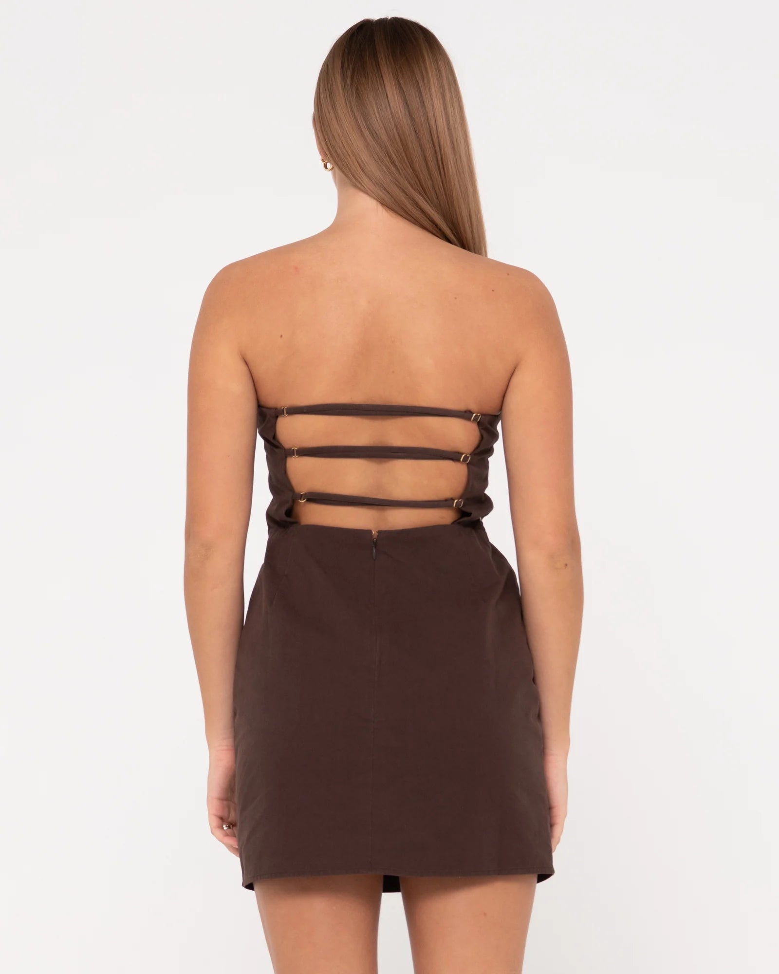 Rusty Leluna Strapless Mini Dress