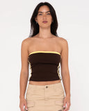 Otis Side Stripe Tube Top