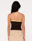 Otis Side Stripe Tube Top