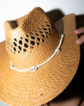 Howdy Cowboy Natural Straw Hat