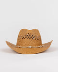 Howdy Cowboy Natural Straw Hat