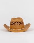 Howdy Cowboy Natural Straw Hat