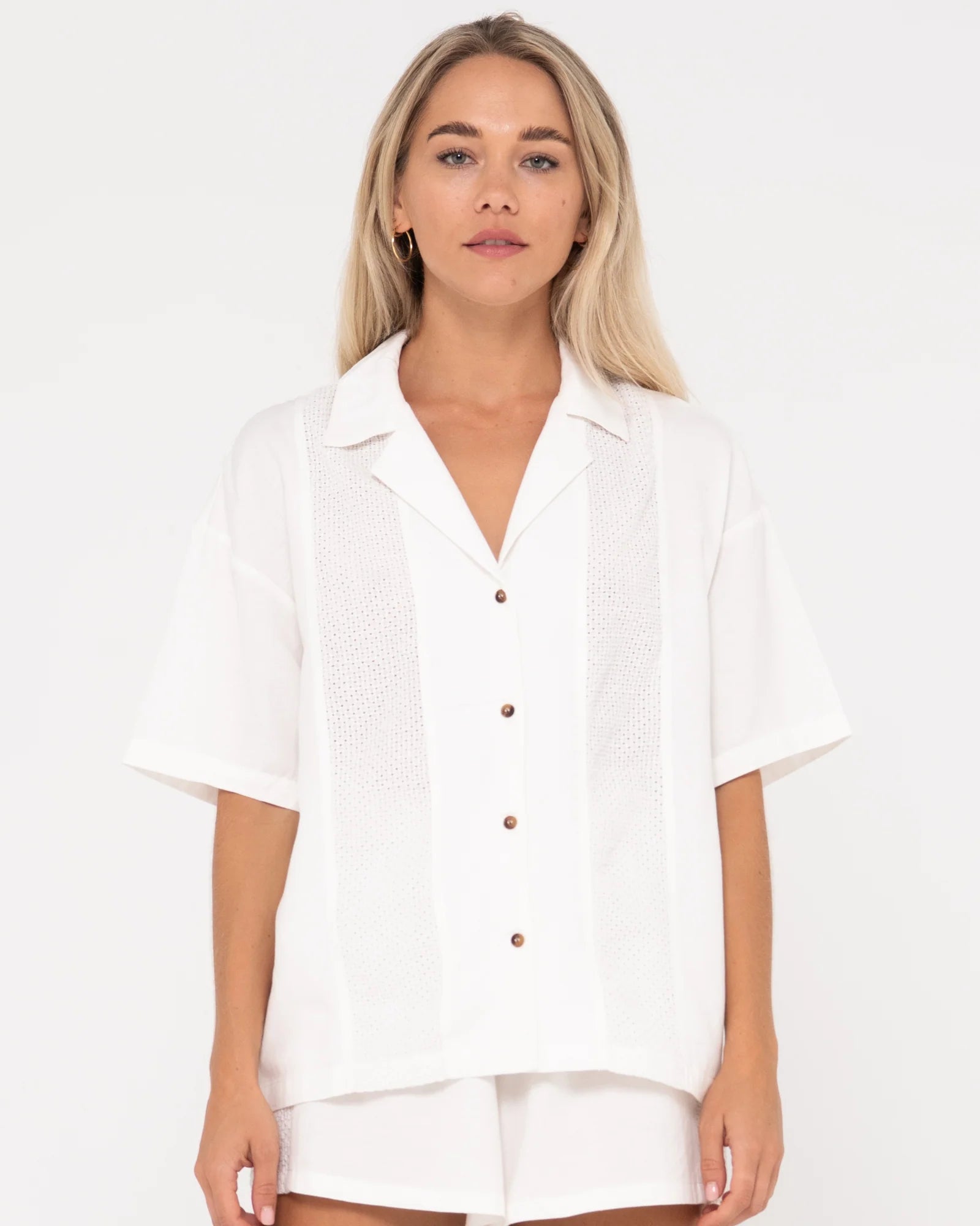 Rusty Palm Springs Panelled Capri Overshirt