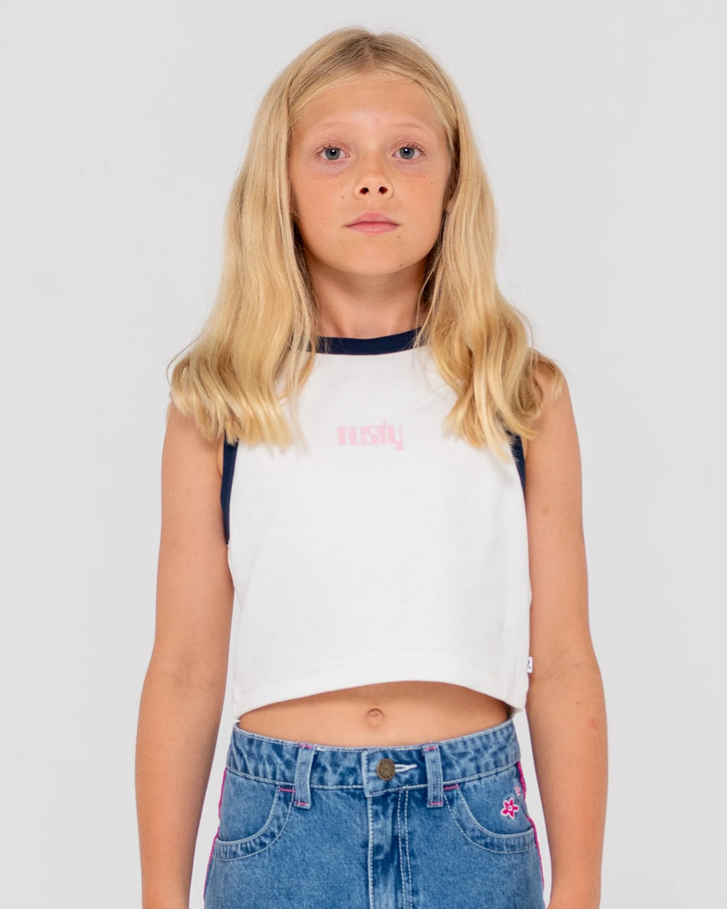 Rusty Ova Racer Tank Top Girls