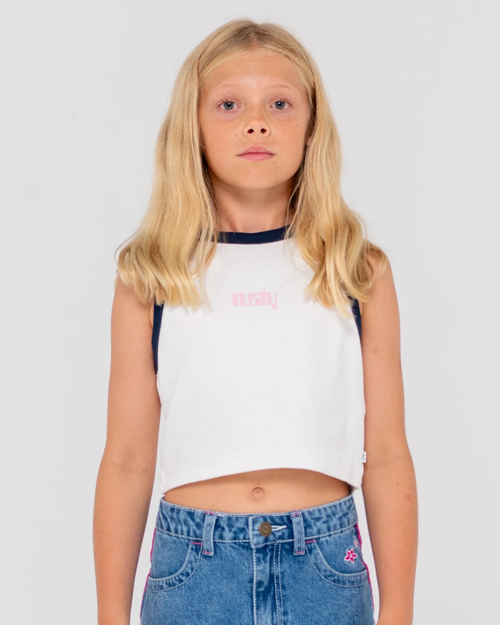 Rusty Ova Racer Tank Top Girls