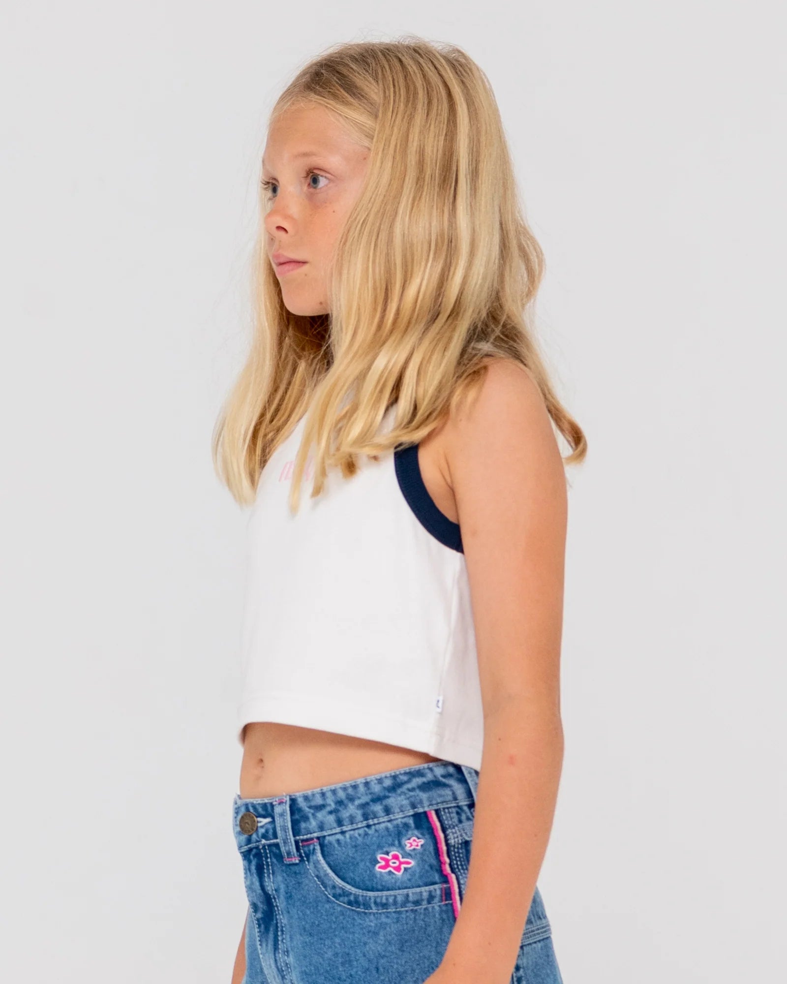 Rusty Ova Racer Tank Top Girls