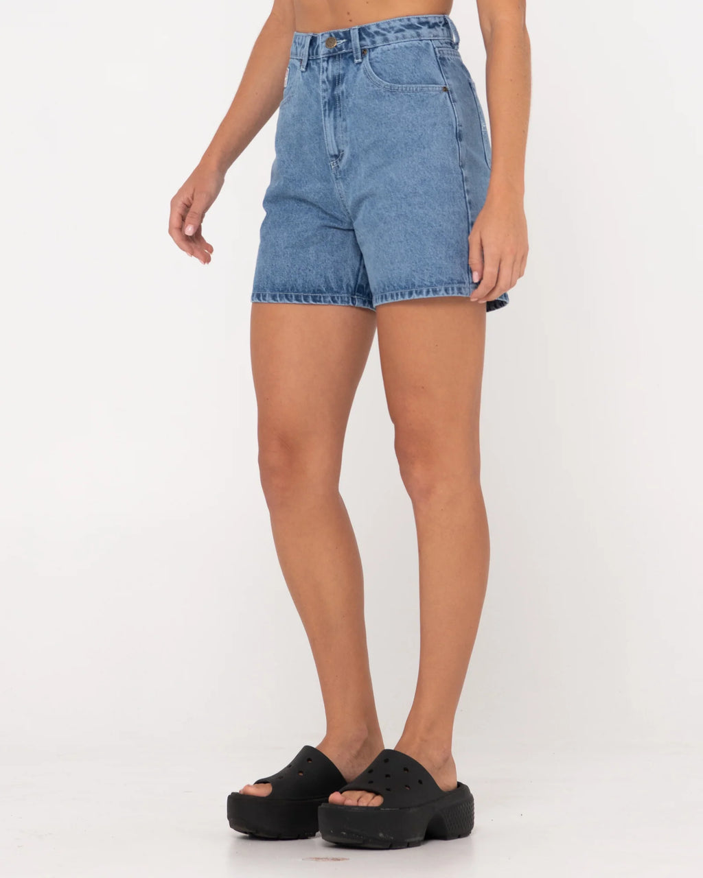 Rusty Cyprus High Denim Short