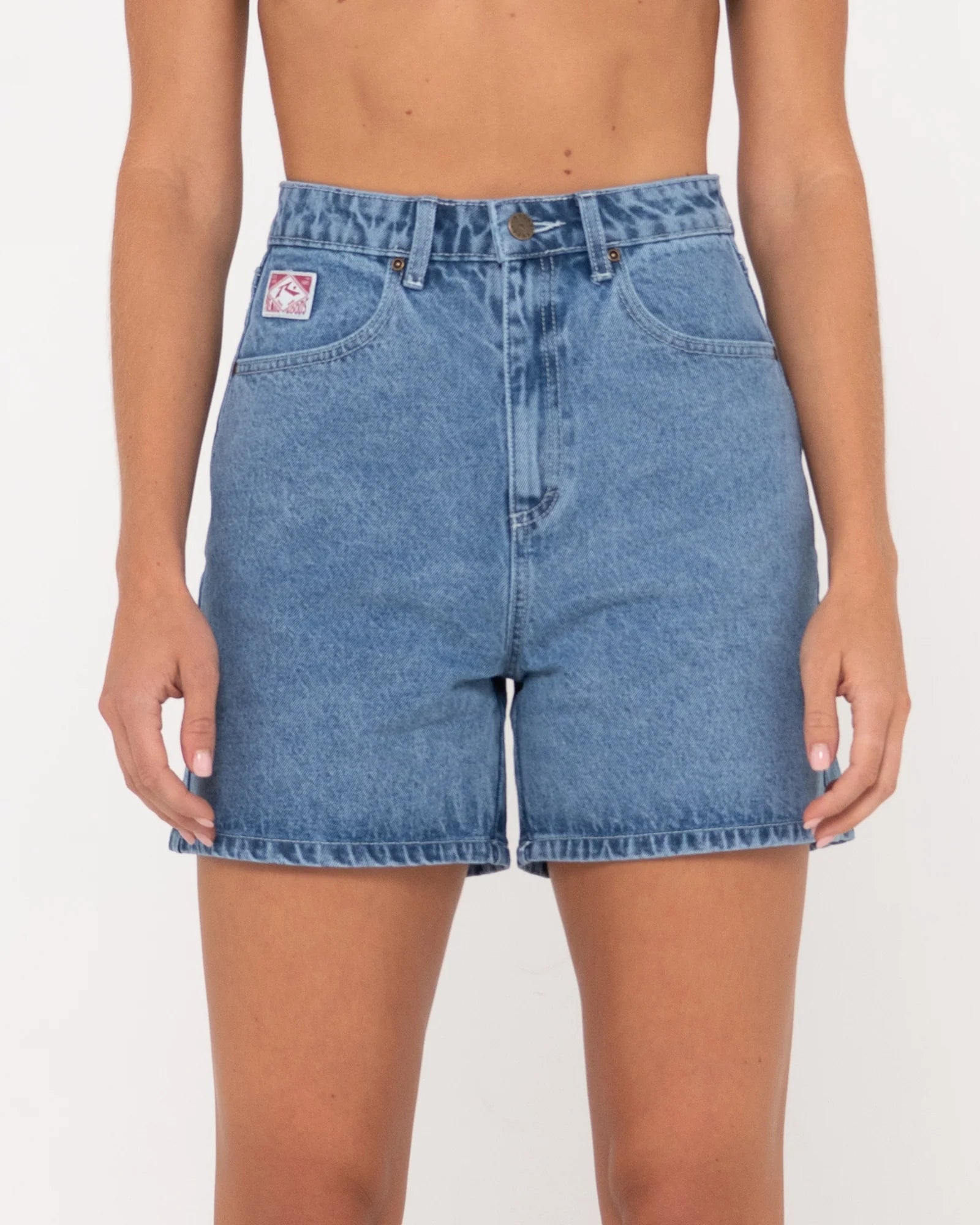 Rusty Cyprus High Denim Short