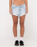 Pheonix Low Rise Mini Denim Short