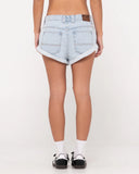 Pheonix Low Rise Mini Denim Short