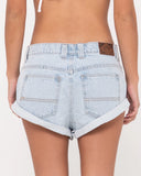 Pheonix Low Rise Mini Denim Short