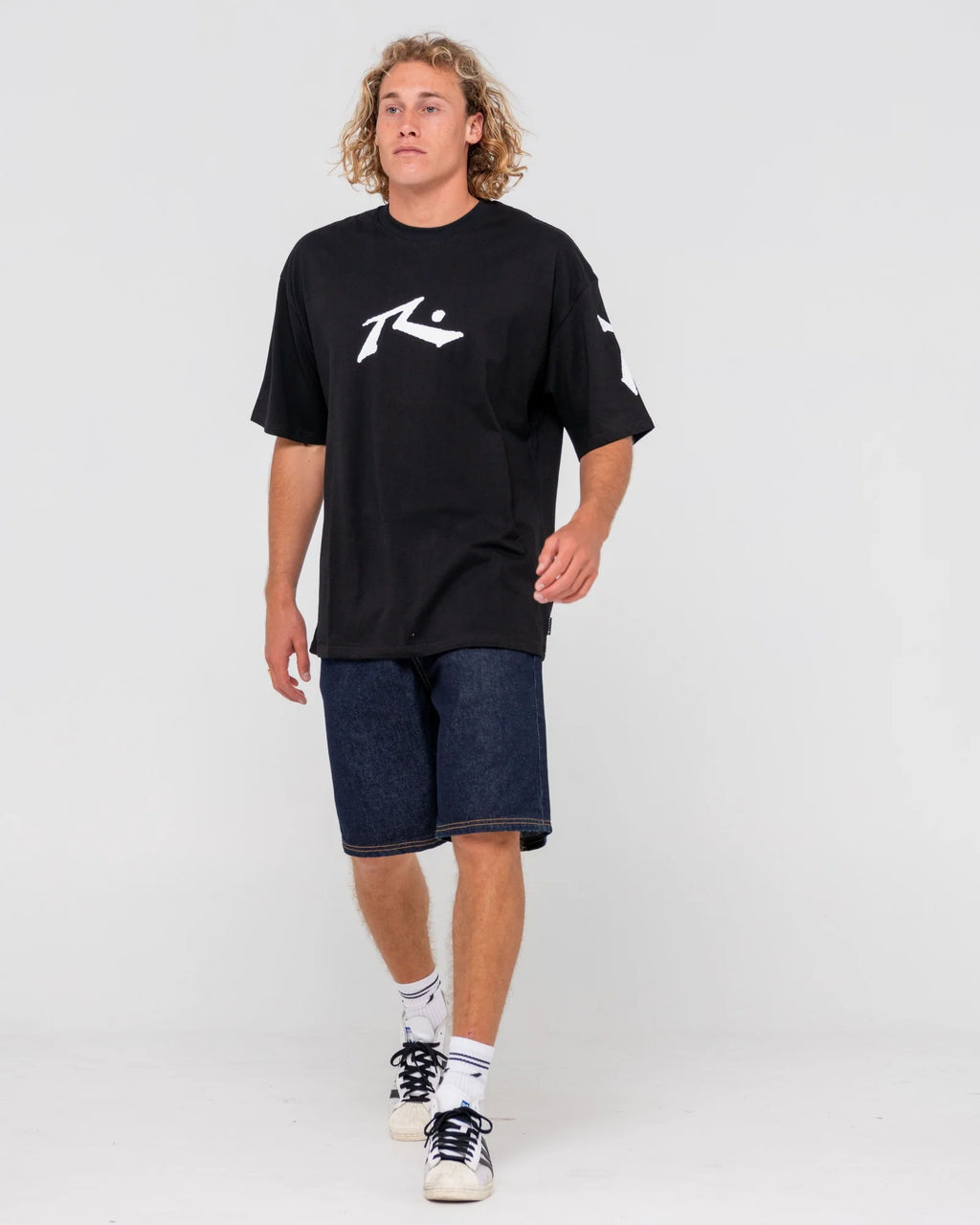 Rusty Lucifer Loose 21" Baggy Jort