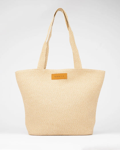 Rusty Gisele Straw Beach Bag