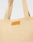 Rusty Gisele Straw Beach Bag