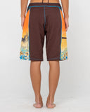Rusty La Cabana Graphic Long Boardshort