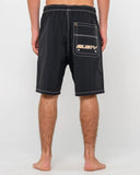 Rusty Flip Daddy 22" Elastic Waist Boardshort