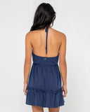 Rusty Sienna Mini Dress