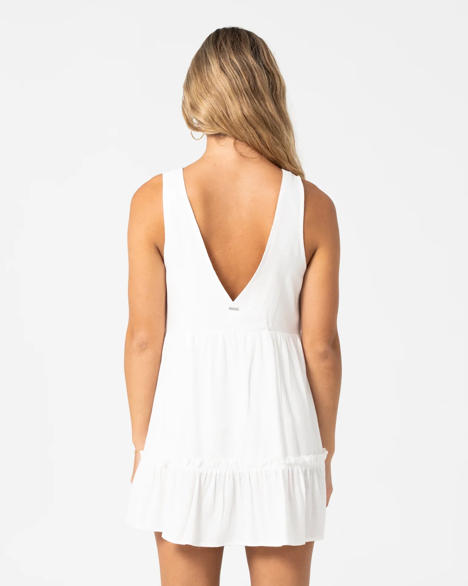 Rusty Sara V Neck Mini Dress