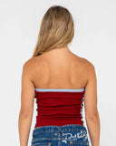 Rusty Otis Side Stripe Tube Top