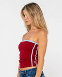 Rusty Otis Side Stripe Tube Top
