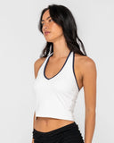 Rusty Halley Halter Top