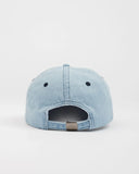 Rusty Beta Denim Distressed Dad Cap